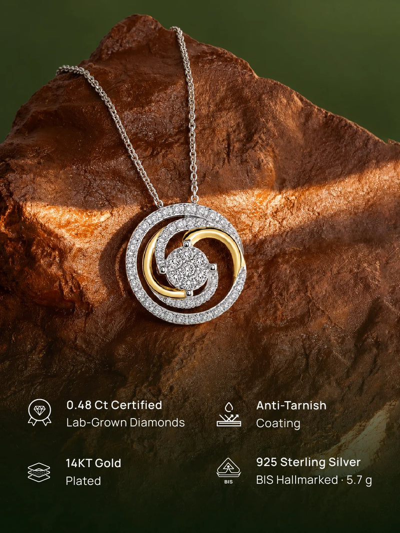 Stellar Swirl Necklet