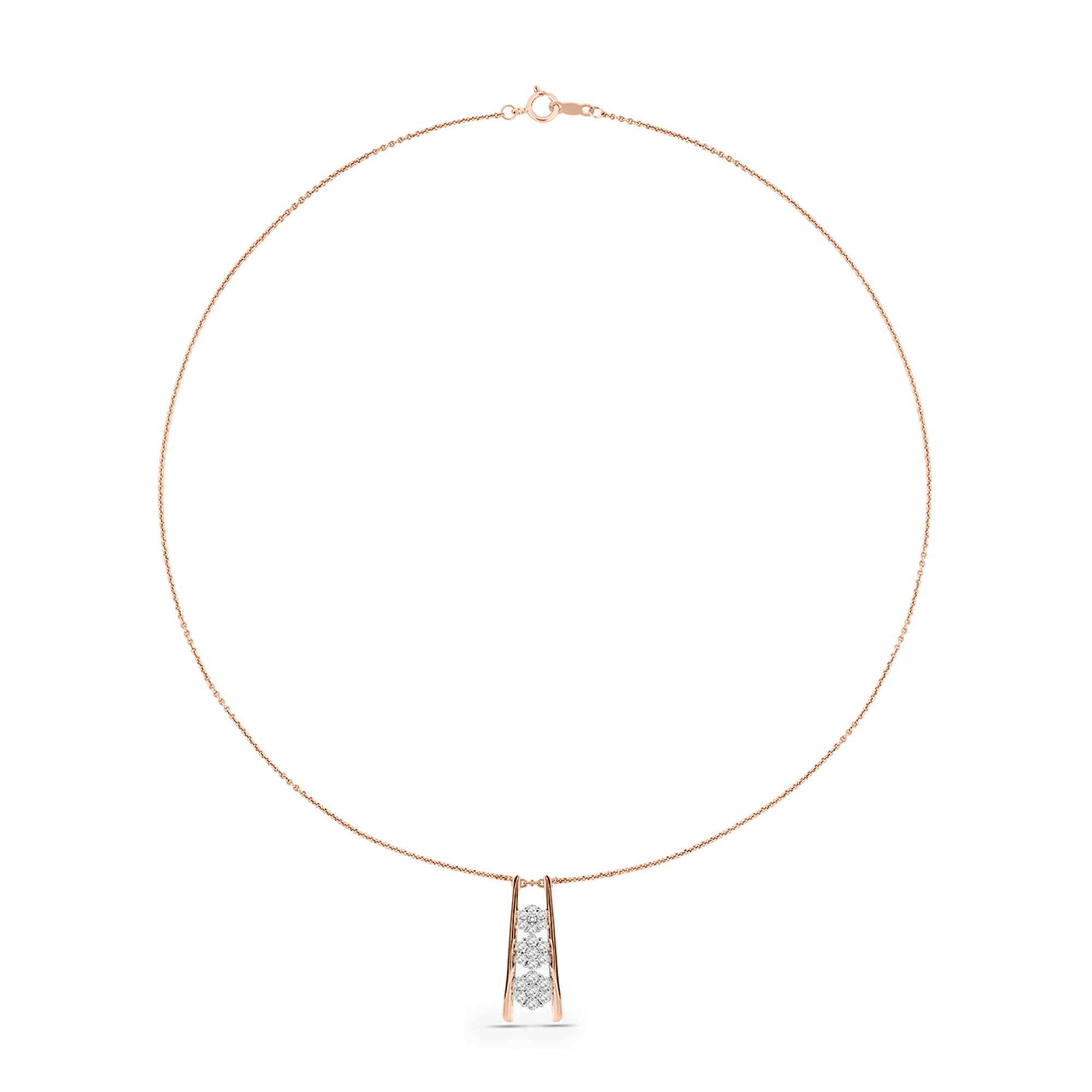 Geometric Cluster Necklet - keemti jewels