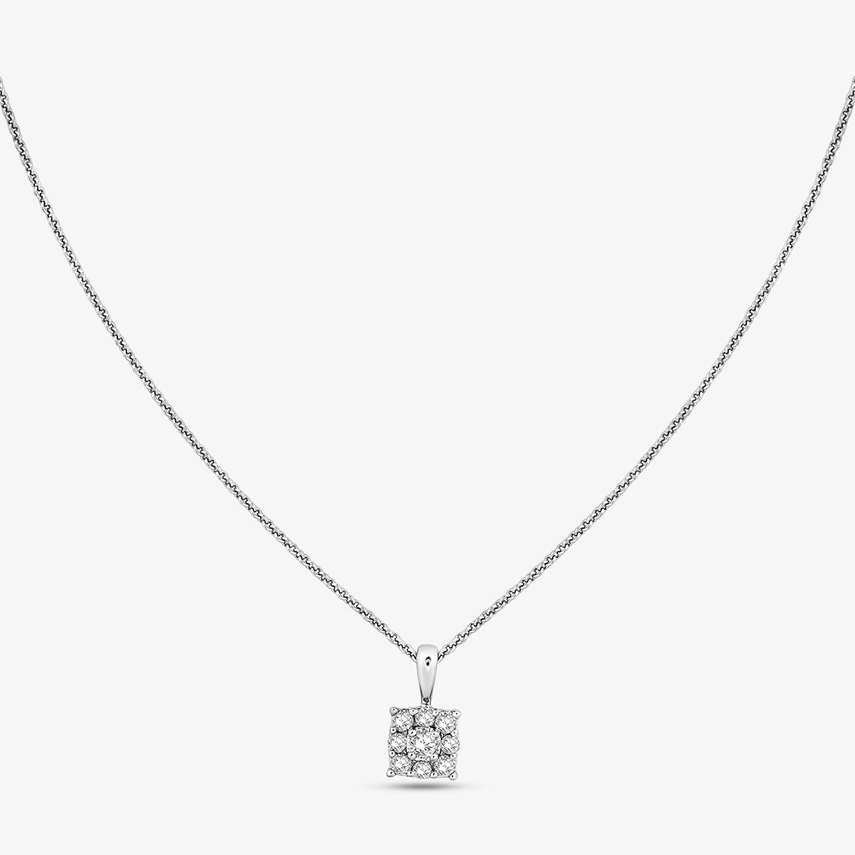 Square Cluster Necklet