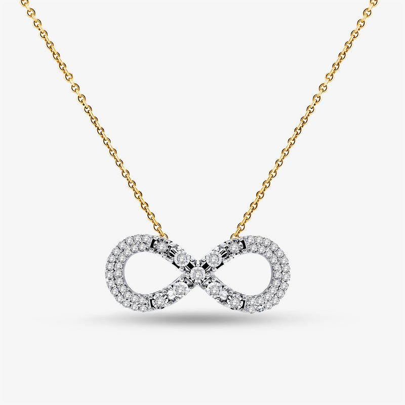 Classic Infinity Diamond Necklet