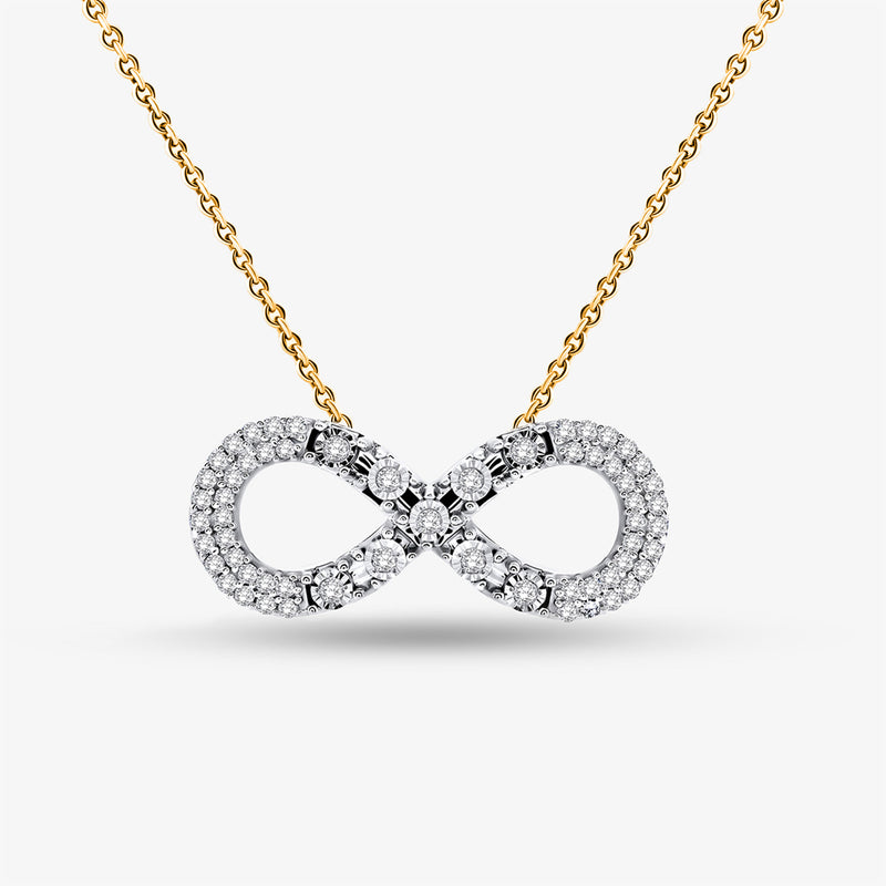 Classic Infinity Diamond Necklet