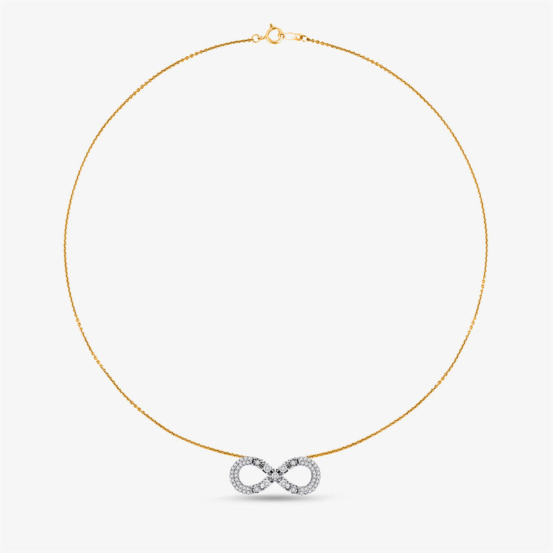 Classic Infinity Diamond Necklet