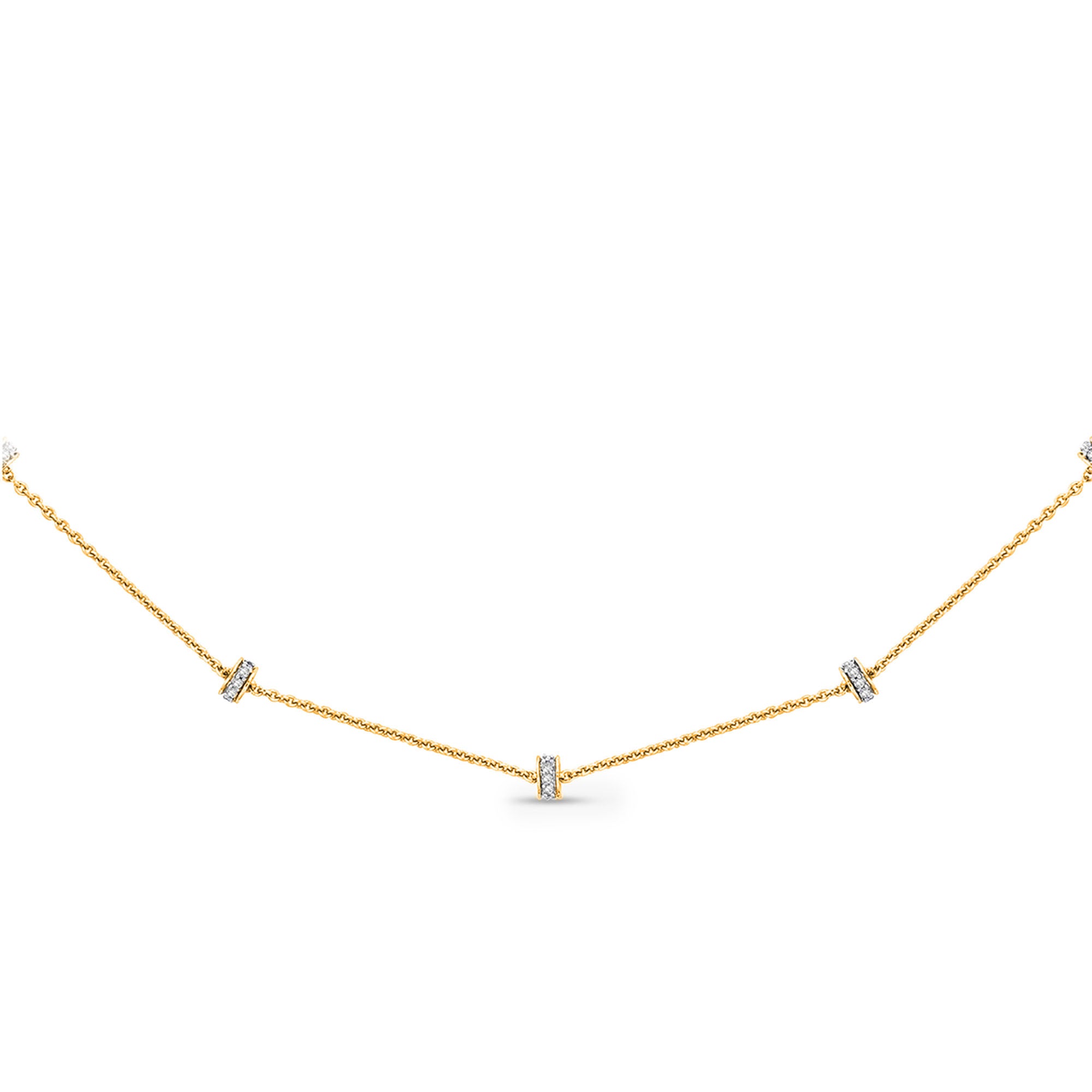 Grace Line Diamond Necklet