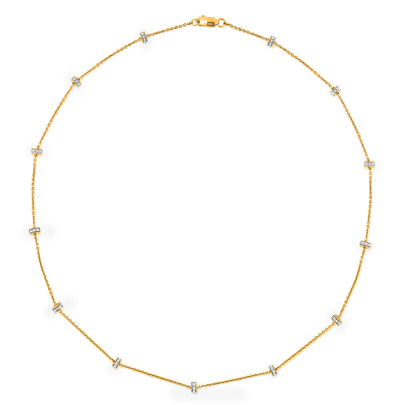Grace Line Diamond Necklet