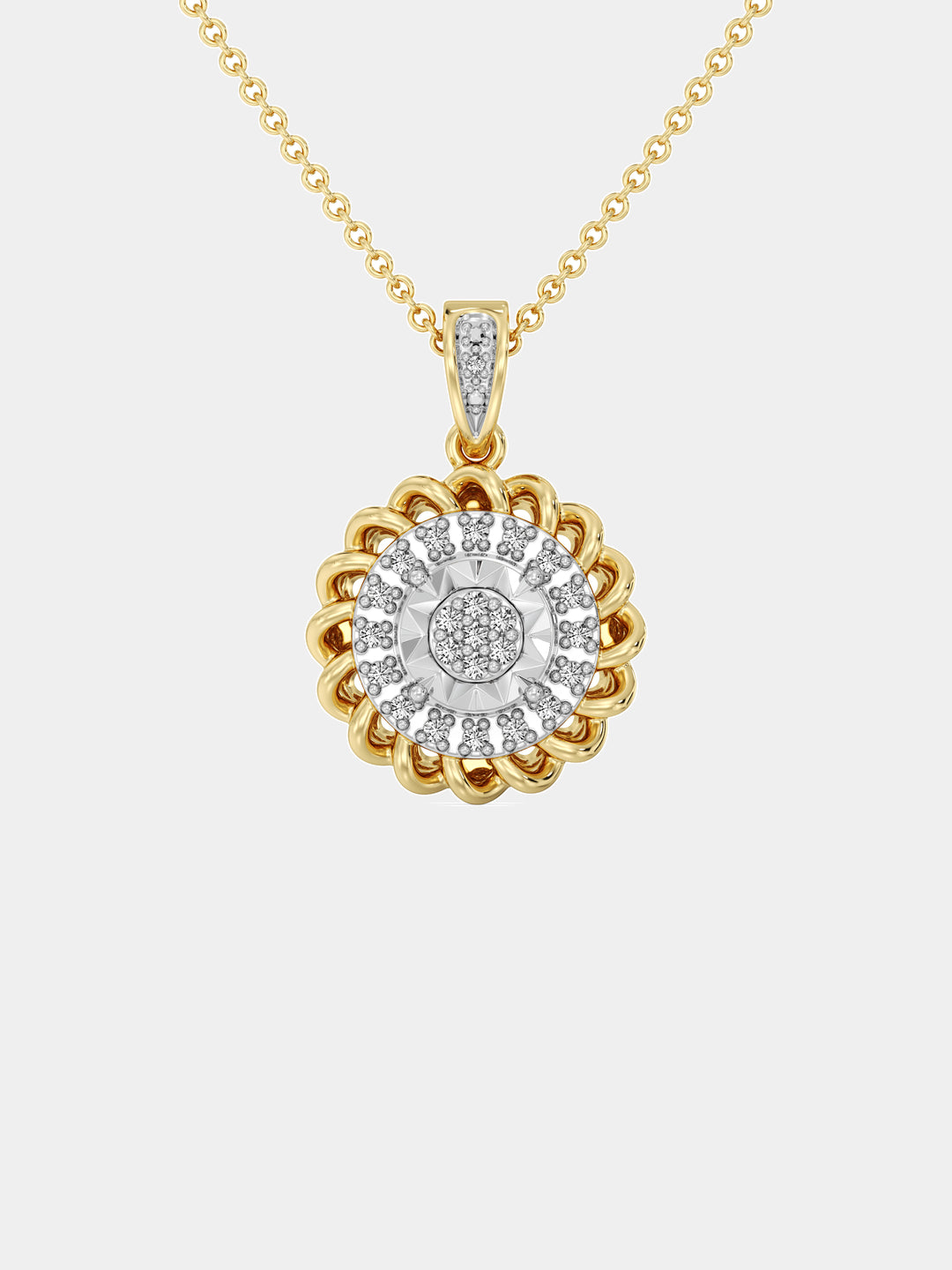 Aurora Cluster Necklet - keemti jewels