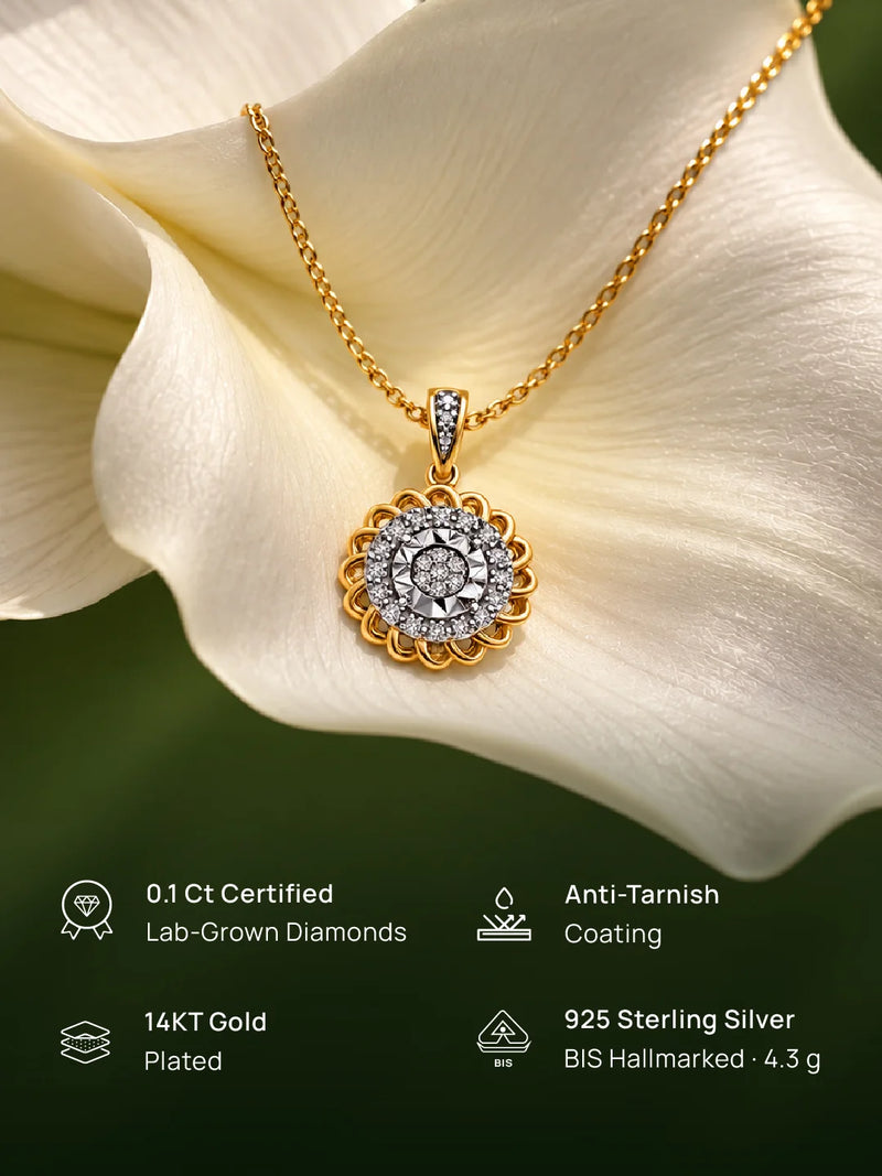 Aurora Cluster Necklet