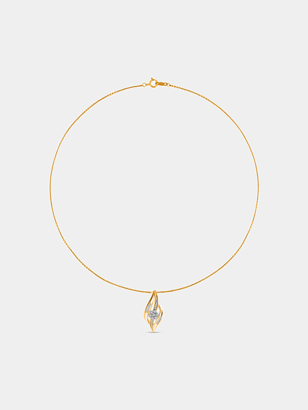 Keemti Jewels Abstract Flame Necklet Extra View