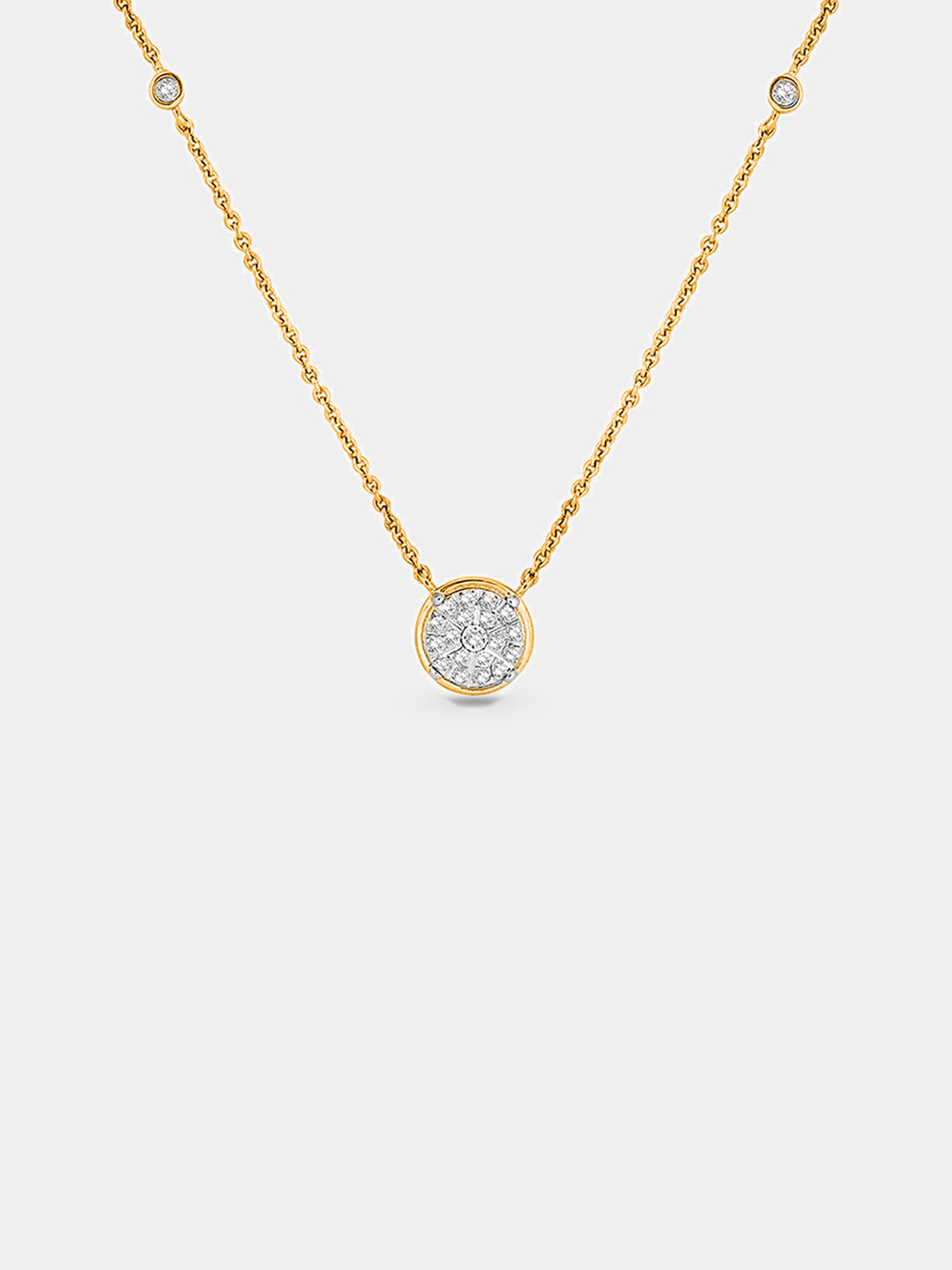 Keemti Jewels Classic Solitaire Necklet Main View