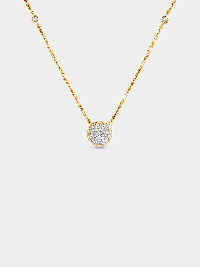 Keemti Jewels Classic Solitaire Necklet Main View