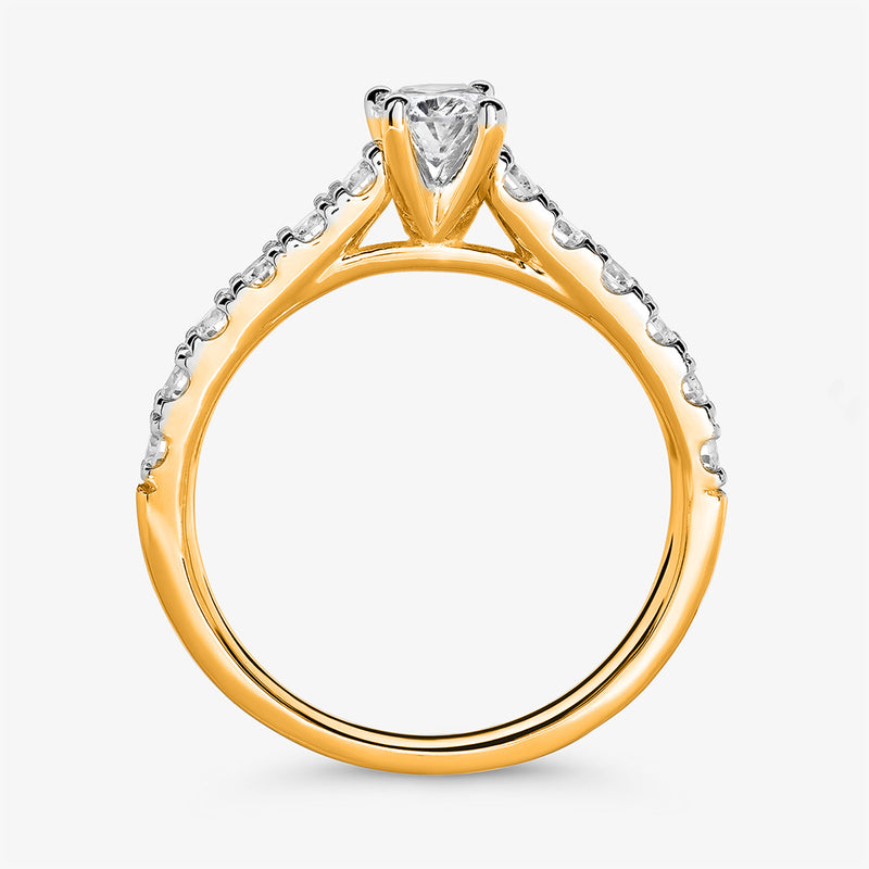 Dewdrop Pear-Shaped Ring