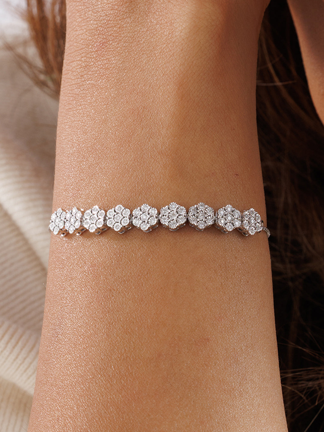Keemti Jewels Petal Cluster Bolo Bracelet Extra View