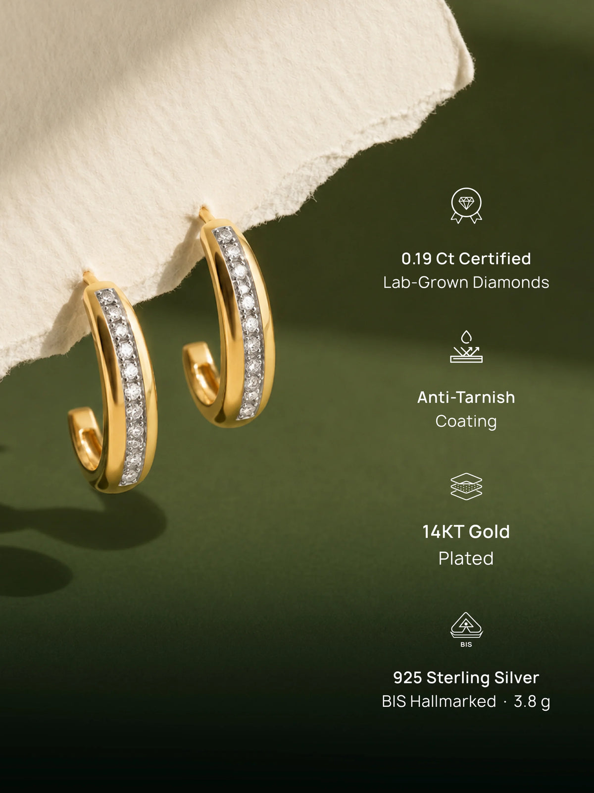 Timeless Sweep Hoop Earrings