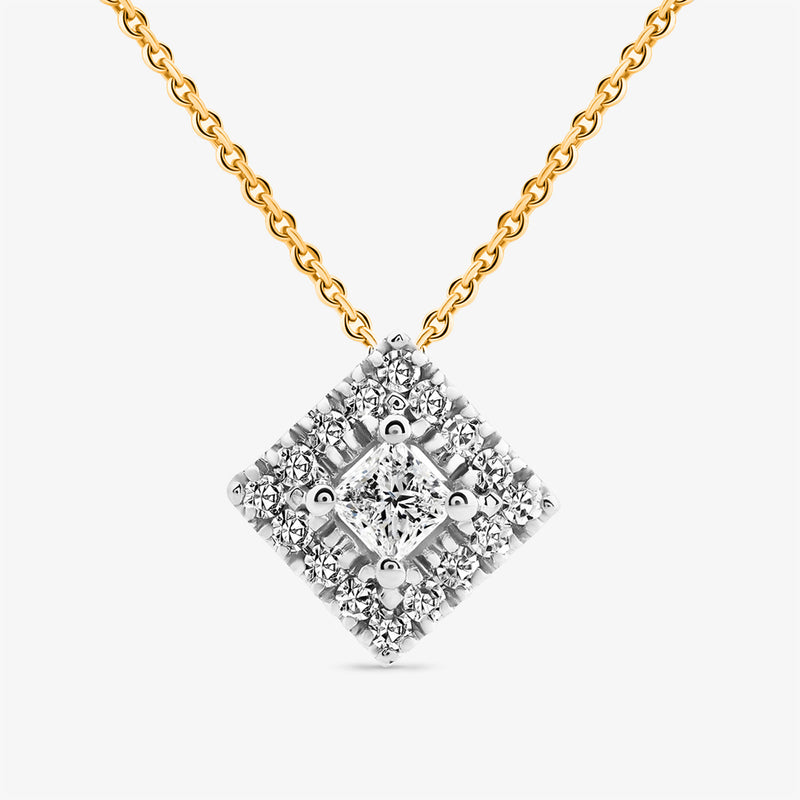 Classic Square Prism Necklet