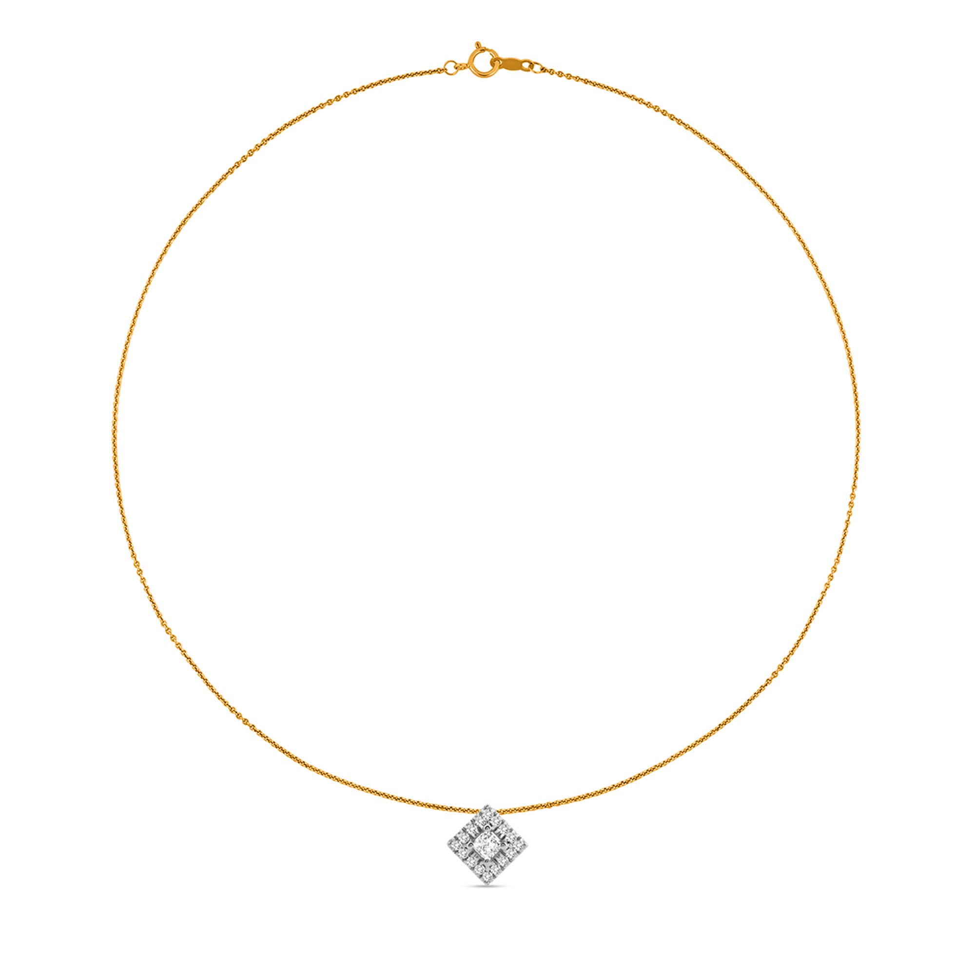 Classic Square Prism Necklet