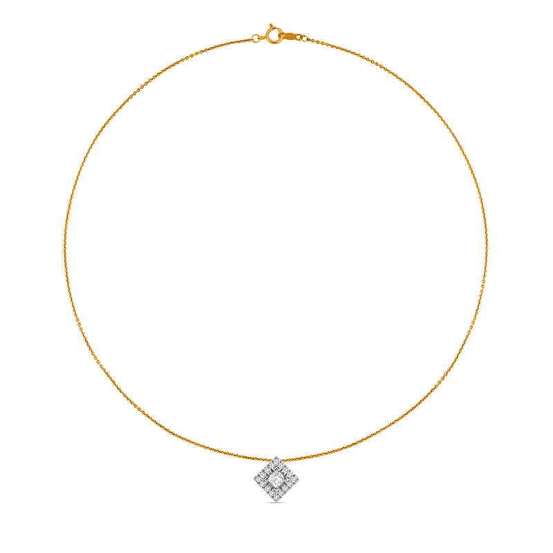 Classic Square Prism Necklet