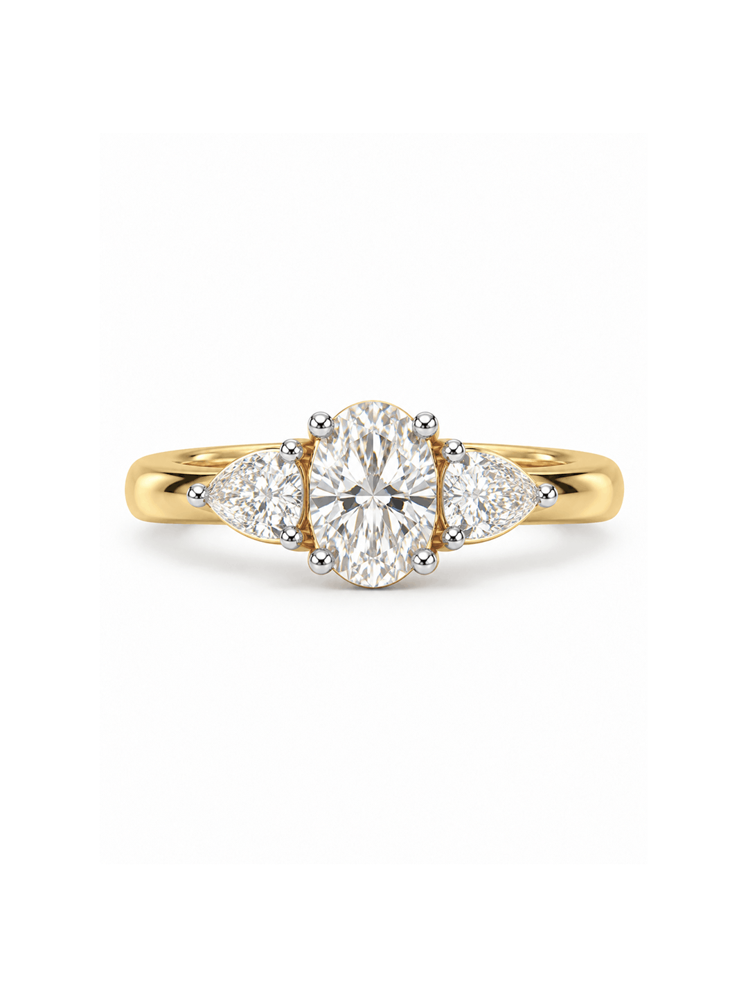 Classic Oval Cut Diamond Ring