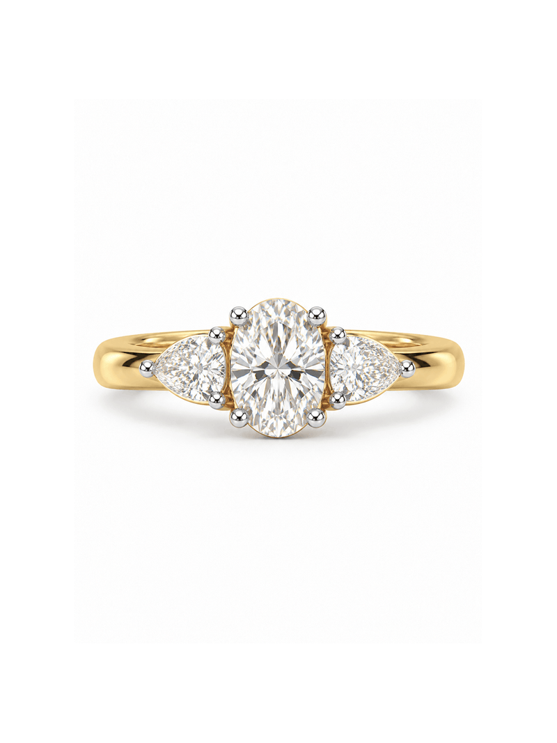 Classic Oval Cut Diamond Ring