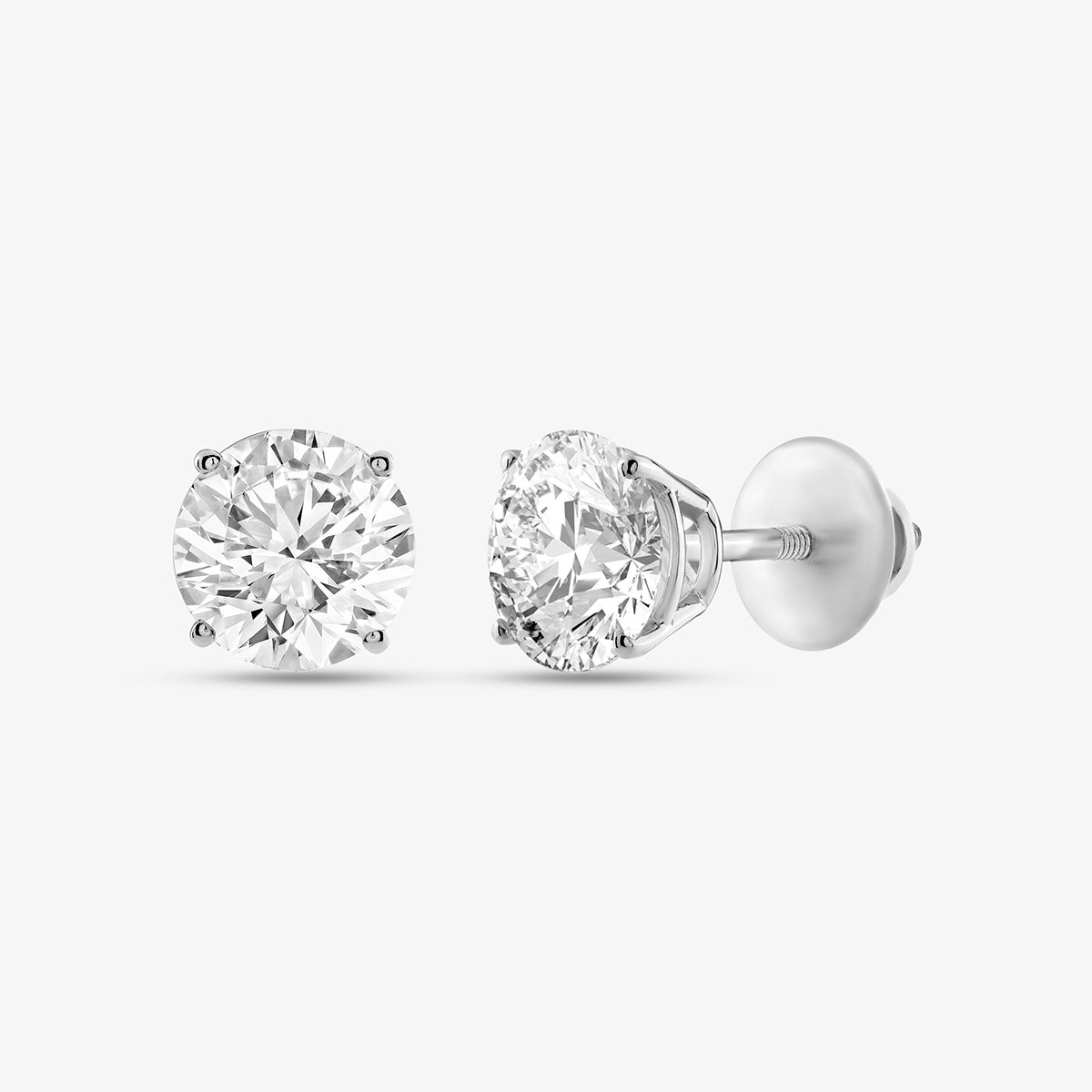 TIMELESS<span> Solitaire Stud </span>EARRINGS