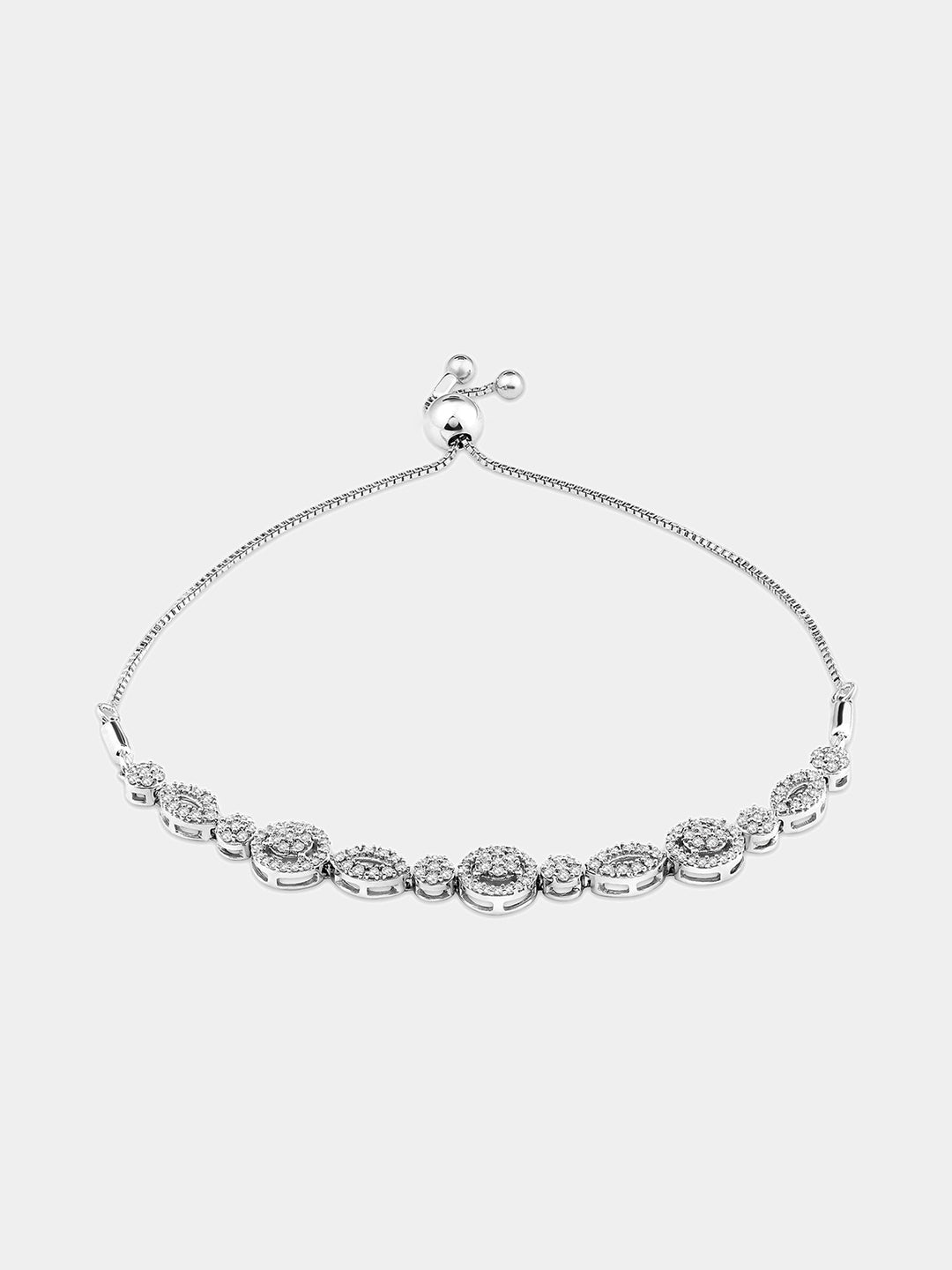 Keemti Jewels Zenith Circle Bolo Bracelet Model View