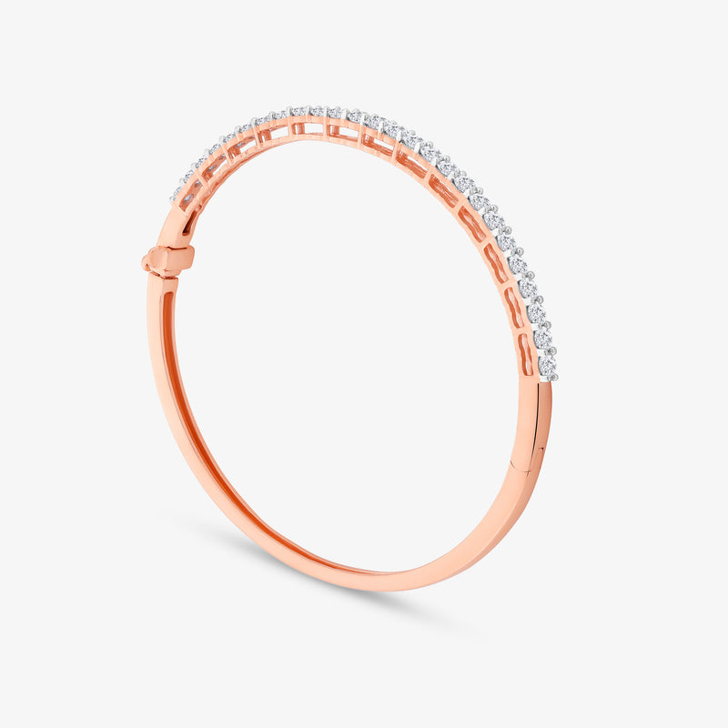 Forever In Bloom Oval Diamond Bracelet
