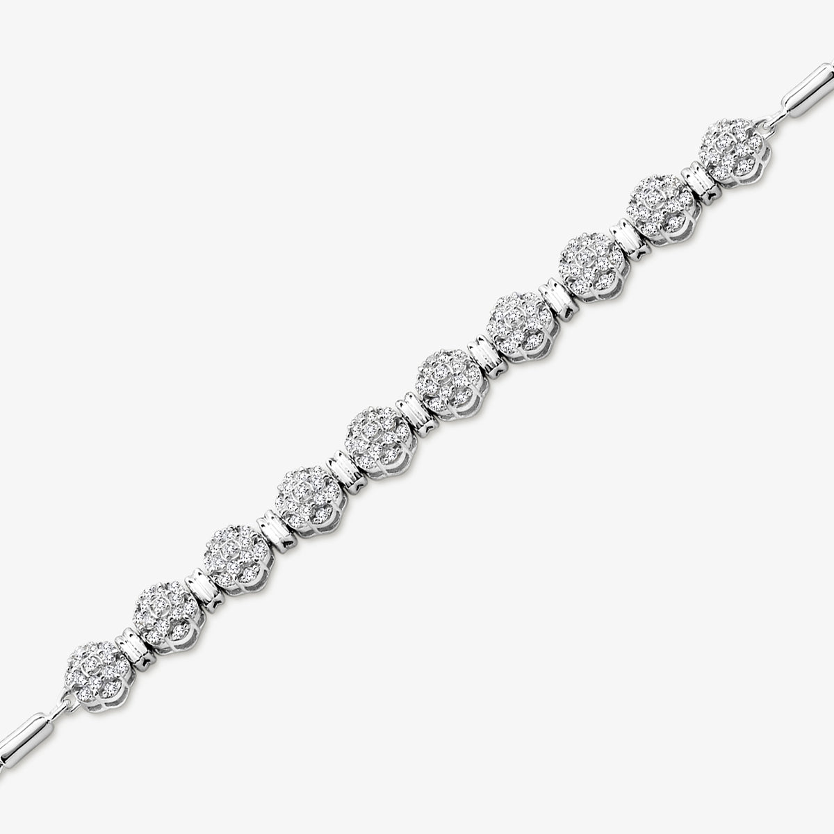 ROUND <span>Cluster Link</span> BRACELET