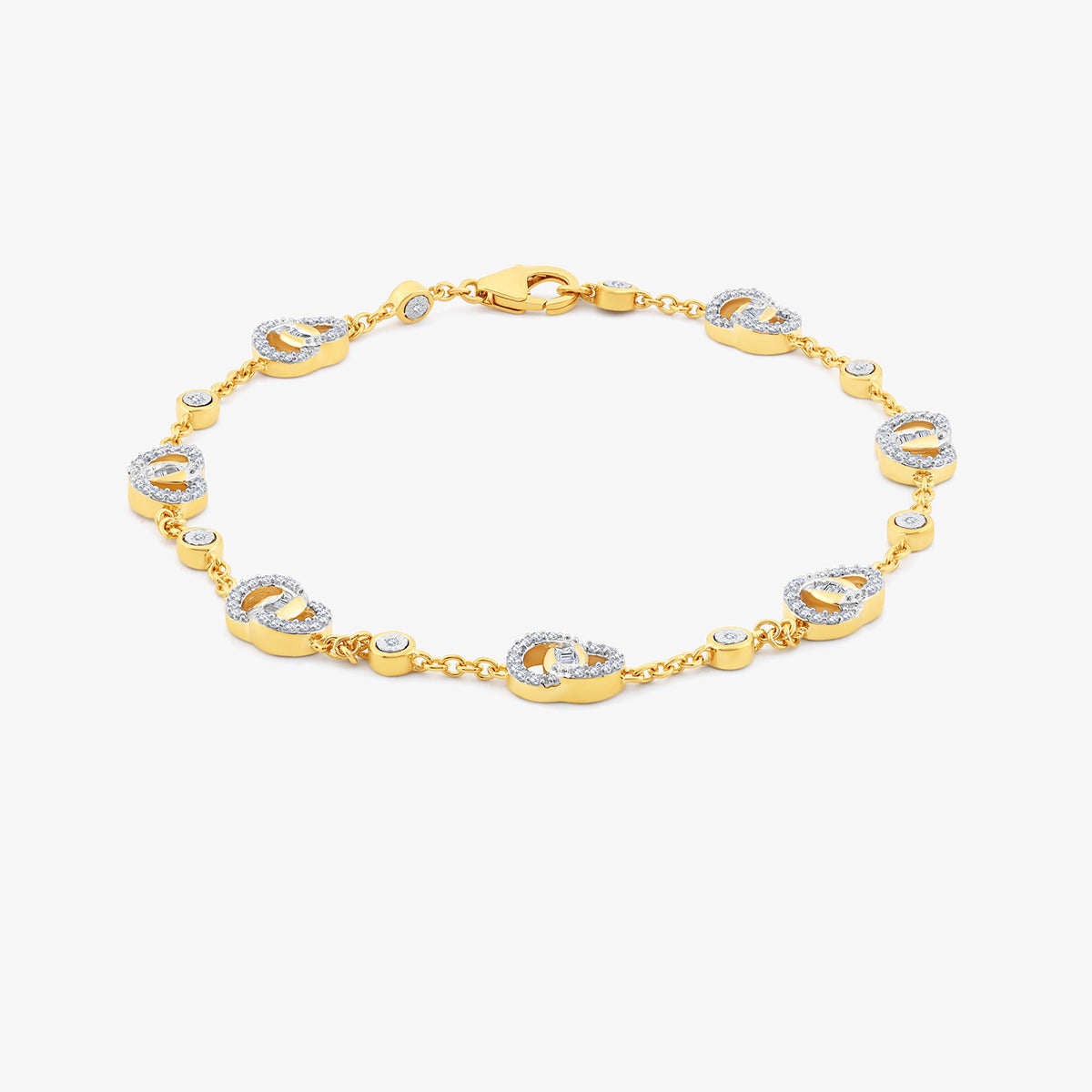 CIRCLE <span> Of Us Diamond Tennis </span>BRACELET