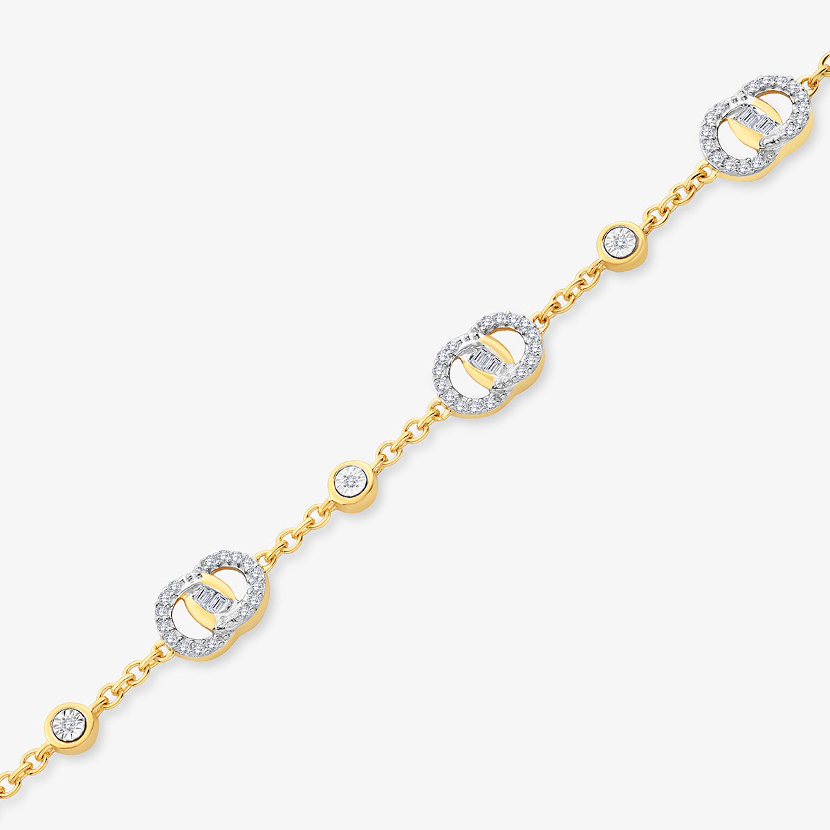 CIRCLE <span> Of Us Diamond Tennis </span>BRACELET