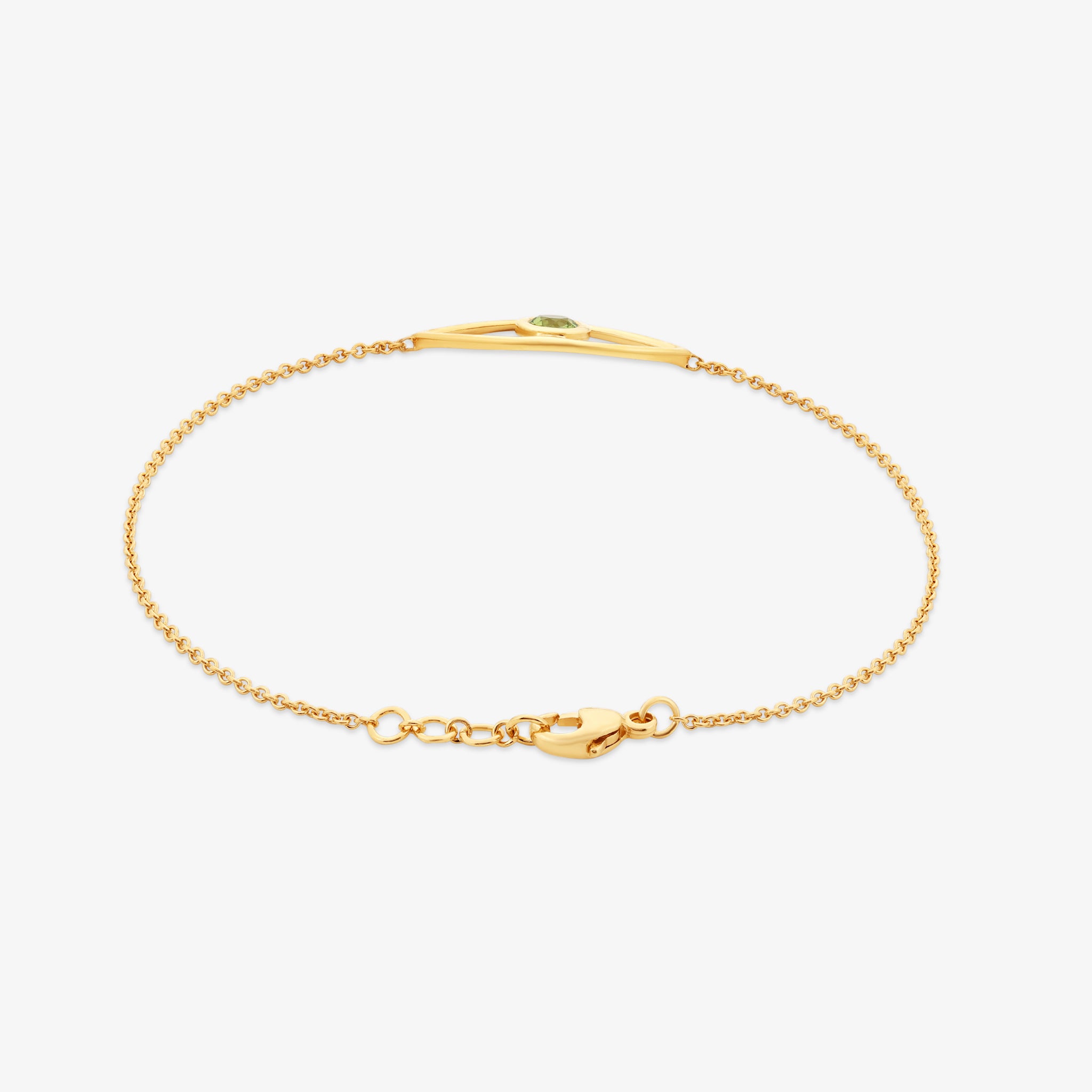 Drishti Peridot Bracelet