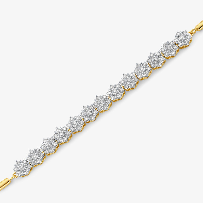 Twinkle Line Diamond Bracelet
