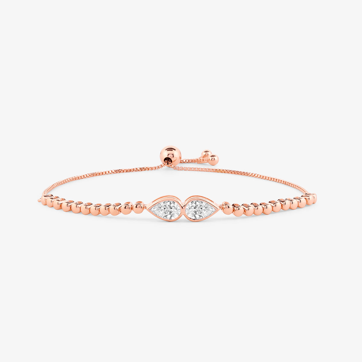 ADJUSTABLE <span>Twin Marquise Diamond </span>BRACELET