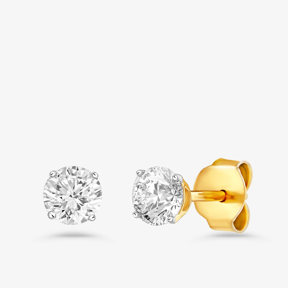 SOLITAIRE <span>Stud </span>EARRINGS