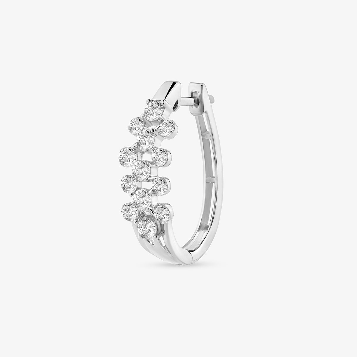 BLOOM <span>Cascade Diamond Hoop </span>EARRINGS