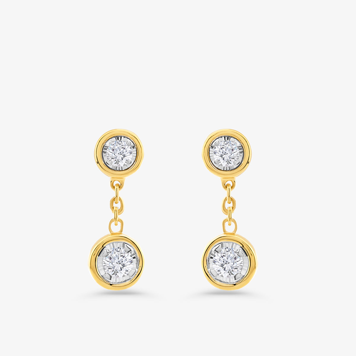 GLOW <span>Trail Diamond Dangler </span>EARRINGS