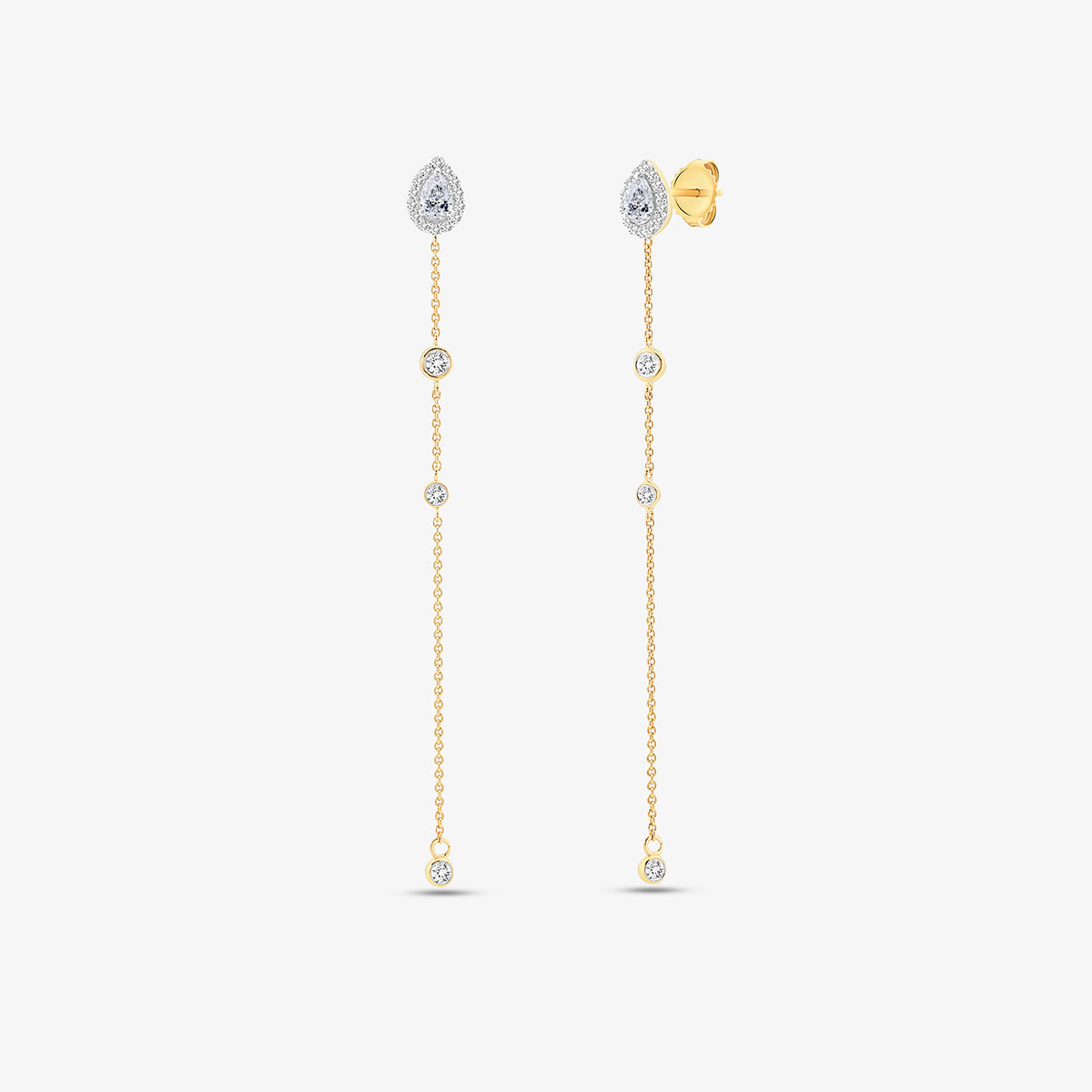 GLOW<span> Stream Diamond Sui Dhaga </span>EARRINGS