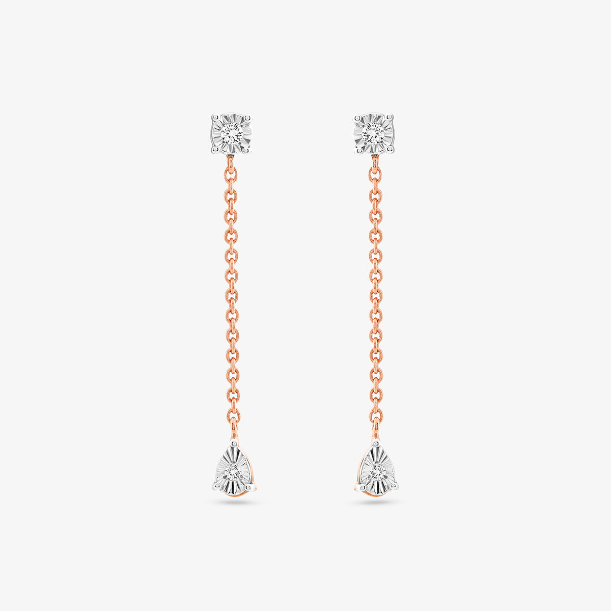 MINIMAL <span>Luxe Diamond Dangler </span>EARRINGS