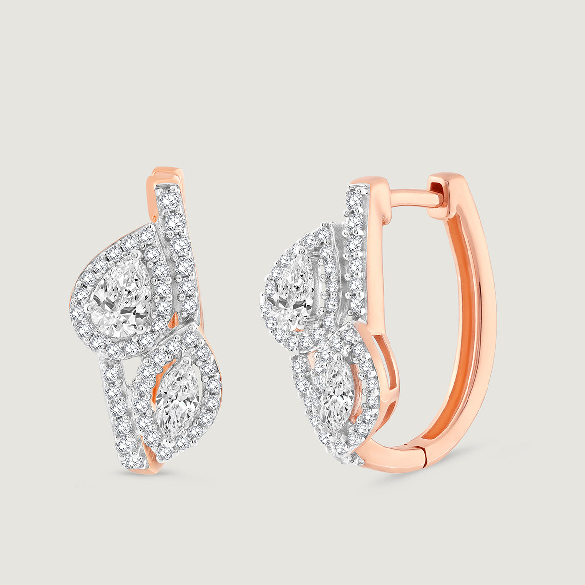 FUSION<span> Glint Diamond Hoop</span> EARRINGS