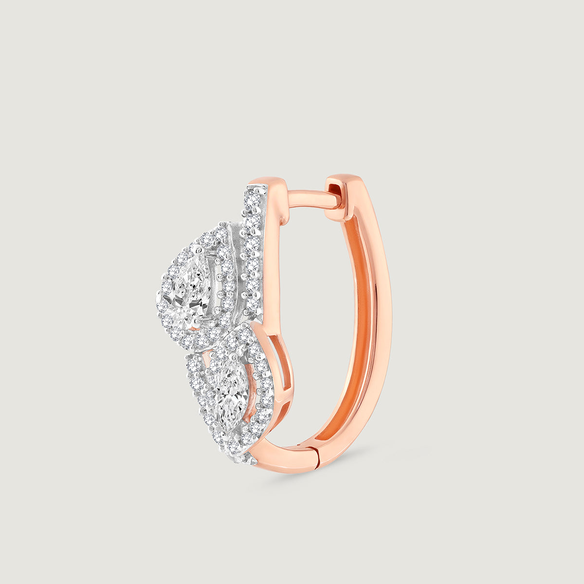 FUSION<span> Glint Diamond Hoop</span> EARRINGS