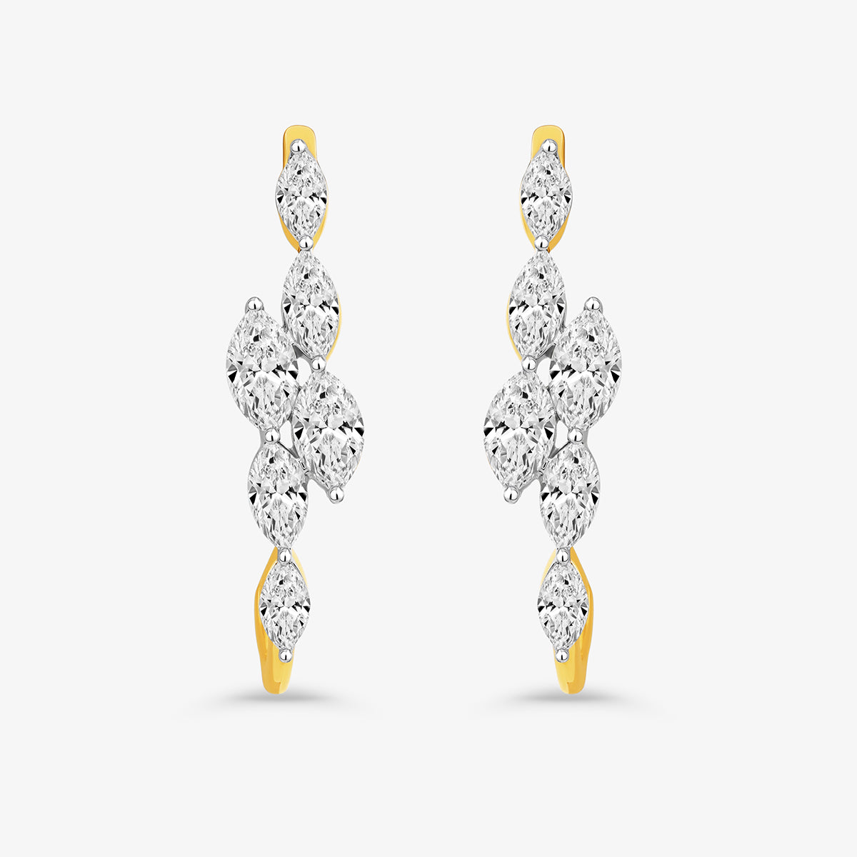 MARQUISE<span> Cascade Diamond Drop </span>EARRINGS