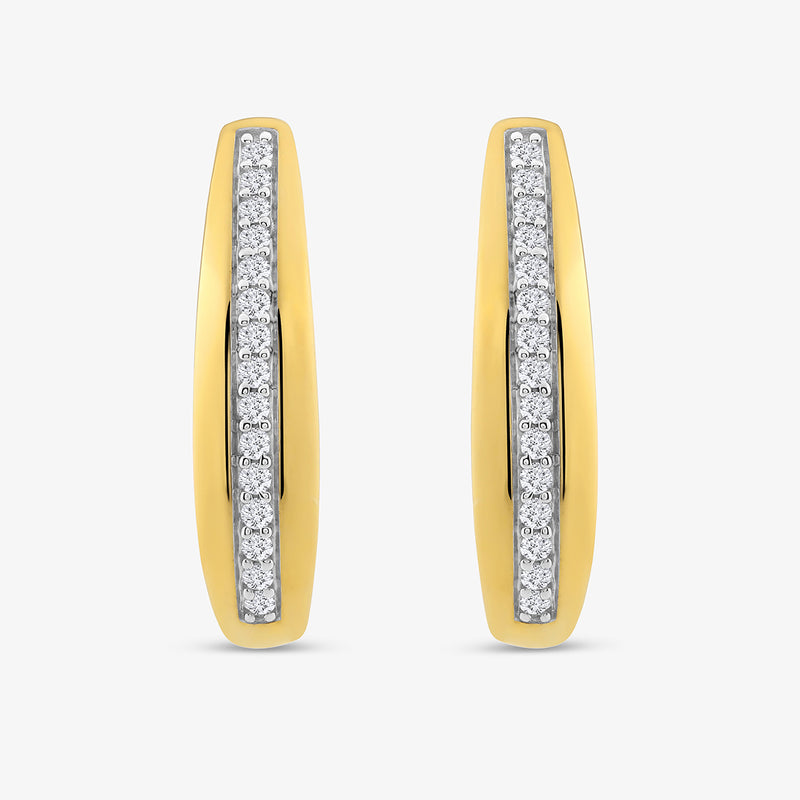Keemti Jewels Dazzle Dime Diamond Hoop Earrings add a sparkling touch to your everyday style.