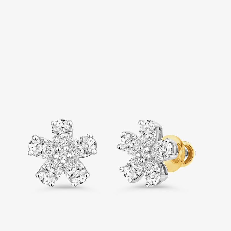 Keemti Jewels' Quiet Bloom Diamond Stud Earrings add gentle sparkle—perfect for everyday style.