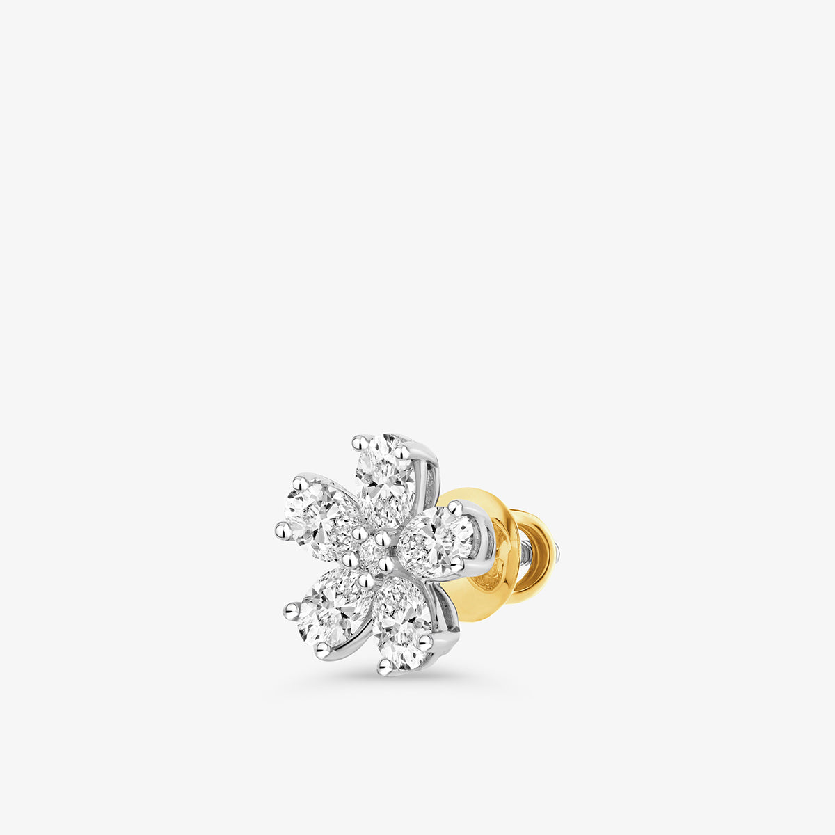 QUIET<span> Bloom Diamond Stud </span>EARRINGS