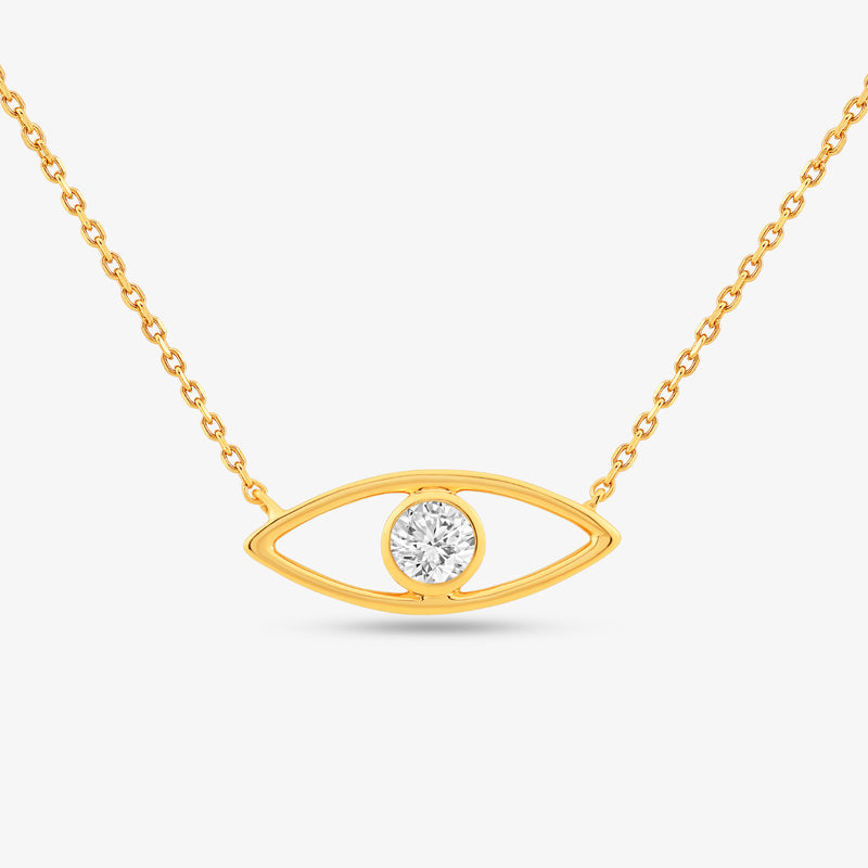 Nazariya Amethyst Glow Diamond Necklet