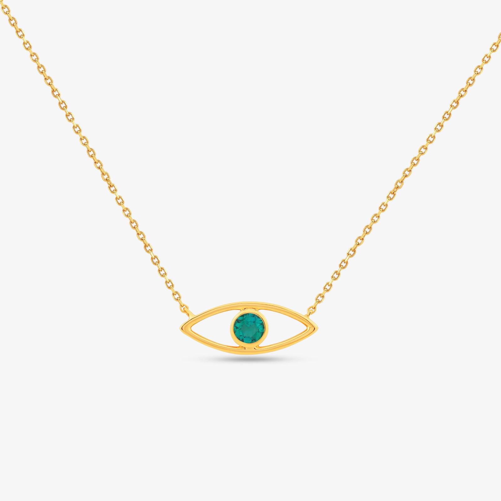 Nazariya Emerald Glow Diamond Necklet