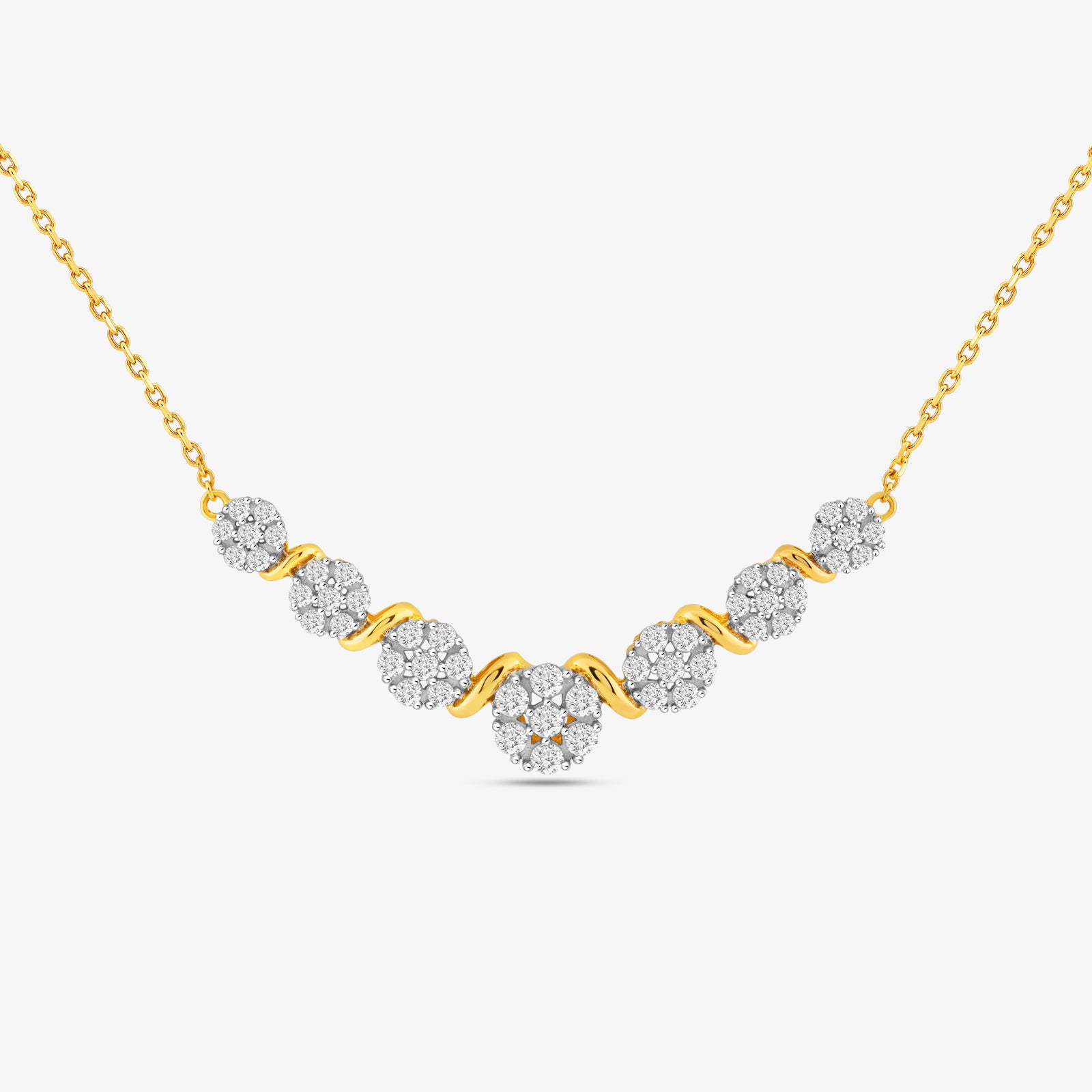Bloomline Solitaire Necklet