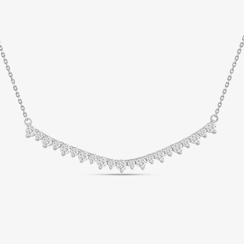 Luna Line Diamond Necklet