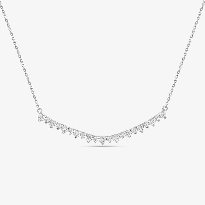 Luna Line Diamond Necklet
