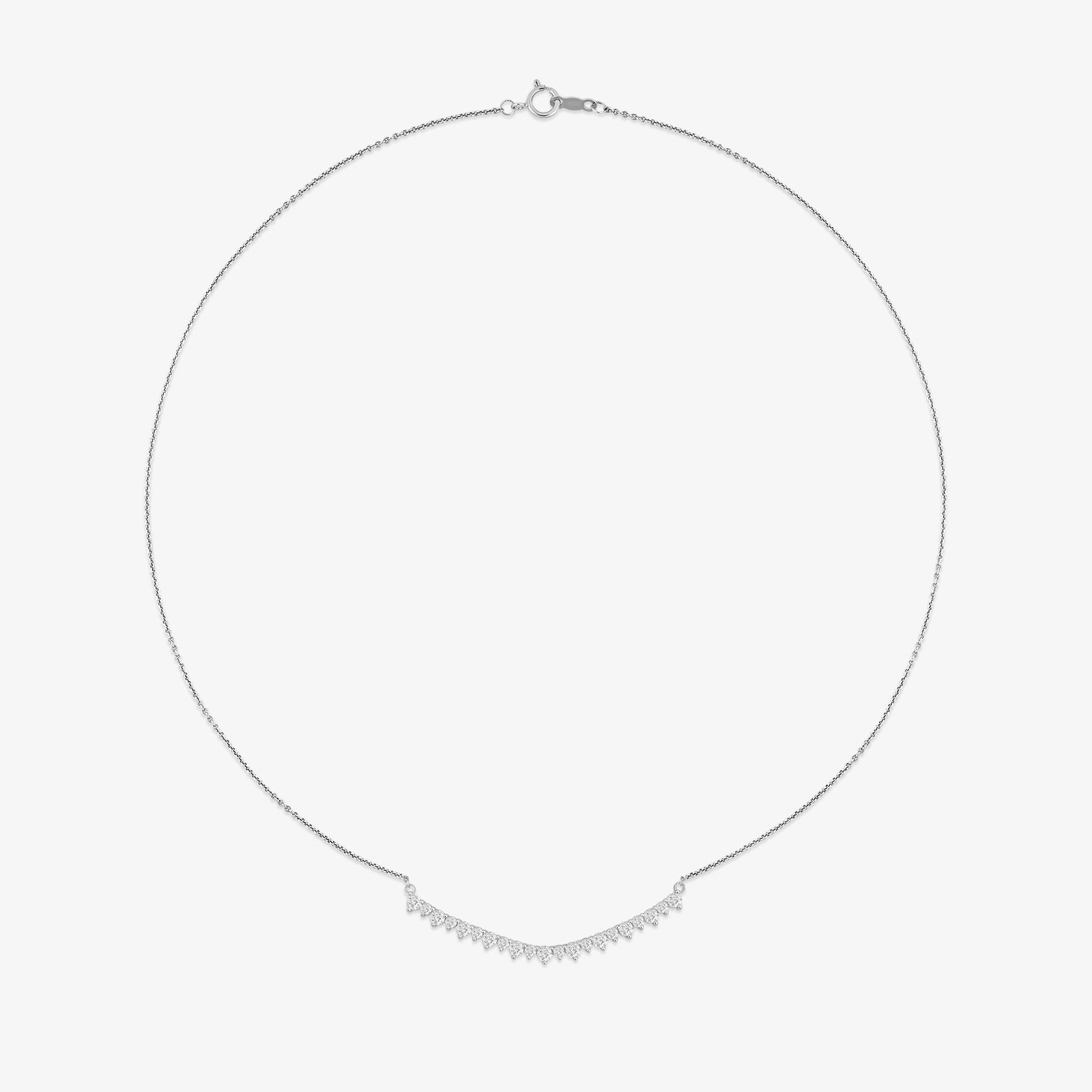 Luna Line Diamond Necklet
