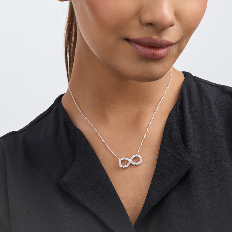 Eternal Infinity Diamond Necklet