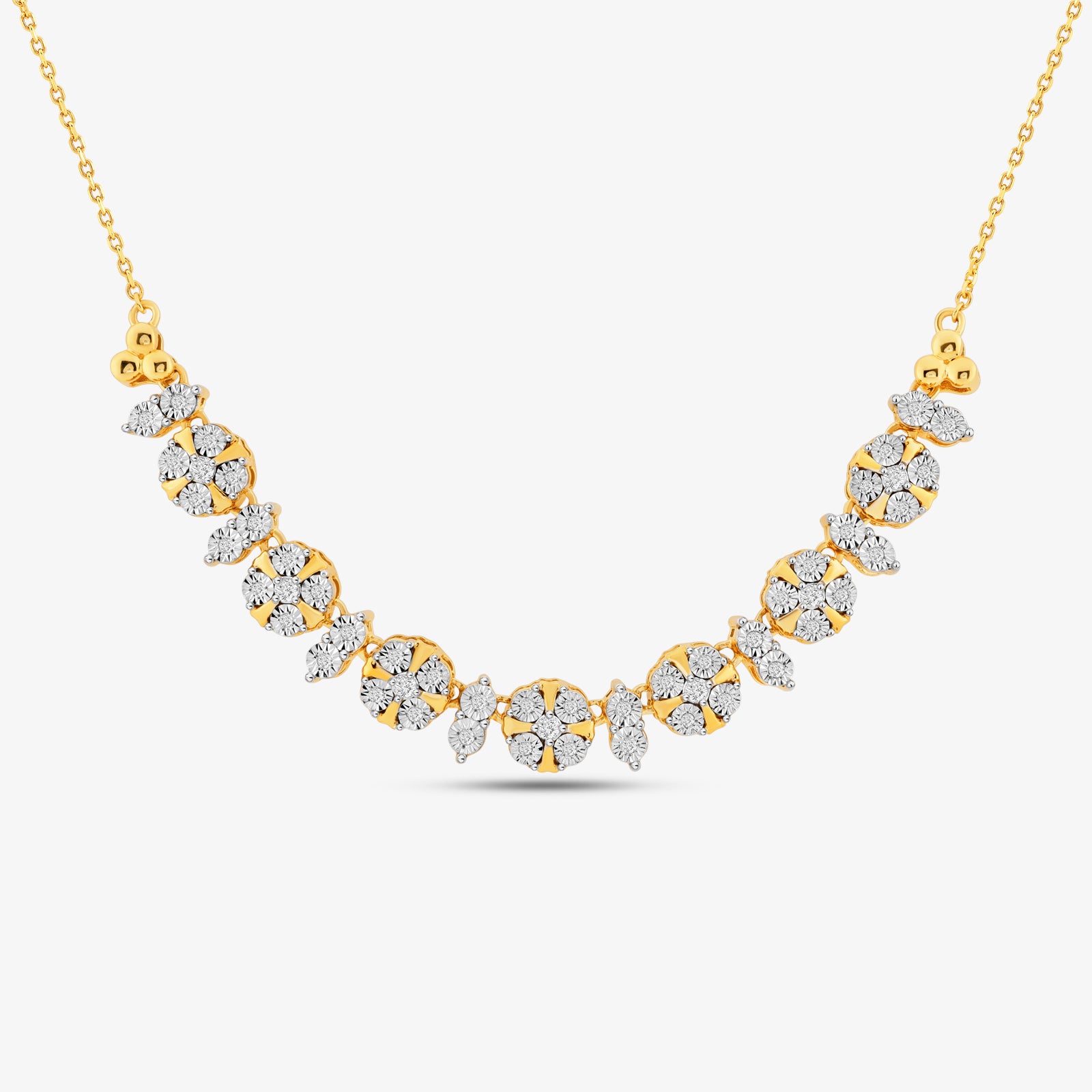 Eternal Blossom Diamond Necklet