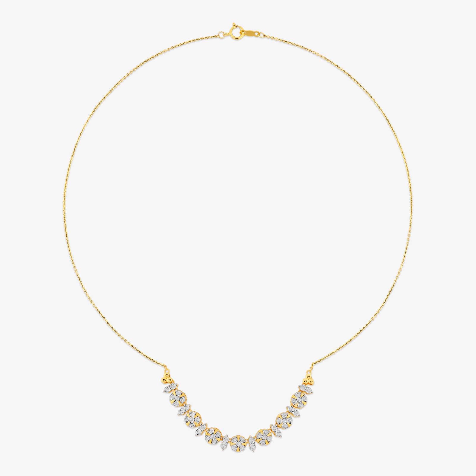 Eternal Blossom Diamond Necklet